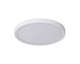 V-TAC LED loftlampe VT-7737 i hvid aluminium og akryl med 36W effekt, præsenteret på en hvid baggrund.