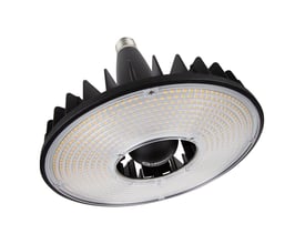Ledvance HID LED High Bay med 25000 lumen, 160W effekt og E40 fatning, vist på hvid baggrund.