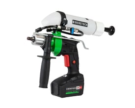 Eibenstock 18V diamantboremaskine END 40A med 5,2Ah batteri og integreret vandbeholder.