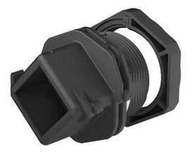 Weidmüller Kabelforskruning CABTITE CGS M32 BK i sort glasfiberforstærket polyamid med M32x1.5 gevind.