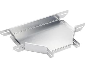 Schneider Electric T-stykke til ZM kabelbakker, 60x500 mm, 1 mm tykkelse, Zinc+ overflade.