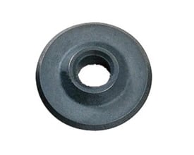 Rothenberger skærehjul til INOX rør, set forfra, viser den flade, cirkulære form med en central hulning.