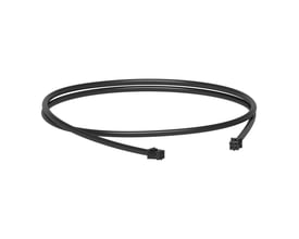 Schneider Electric kommunikationskabel ClimaSys Smart, 3 meter, sort kabel med to sorte stik i hver ende.