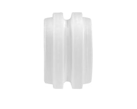 Serto SO20001-06 PVDF klemring med 6 mm diameter, fremstillet af hvidt plastmateriale.
