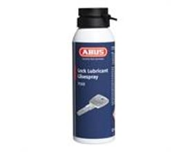 ABUS Låsespray PS88 i 125 ml spraydåse med sort dyse og et billede af en nøgle på etiketten.