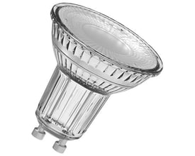 LED PAR16 pære med GU10 fatning, 36° lysspredning og 2,4W effekt, der erstatter op til 35W glødepærer.