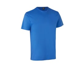 ID Identity T-shirt i turkis, str. S, fremstillet i blød interlock med antipilling-kvalitet og rund hals.