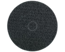 Tyrolit SCM rondel 125x22P med kornstørrelse A medium P, grå, til universel anvendelse på hvid baggrund.