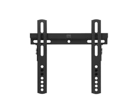 One For All WM4212 TV-vægbeslag i sort metal, designet til skærme fra 19-43 tommer med VESA 200x200 og 50 kg kapacitet.