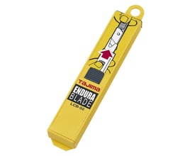 Tajima Endura Blade LCB-50 knivblade, 18mm brede i SK2-stål, leveres i gul sikkerhedsdispenser.