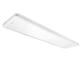 SG Armaturen Sense Surface Connect, et 300x1200 mm hvidt LED panel med integreret sensor og driver.