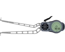 Digital indvendig skydelære med et måleområde på 40-90mm og 0,01mm præcision, vist på hvid baggrund.