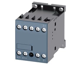 Siemens tidsforsinket enhed til 3VA systemer, 230V AC, med fast tidsforsinkelse og underspændingsudløser.