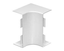 OBO Bettermann WDK indvendigt hjørne 60x170 mm i perlehvid med rene linjer og monteringsflapper.