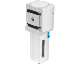 Festo Ultrafinfilter MS6-LFM-3/8-ARV med 0.01 m filtergrad og automatisk kondensataftapning.