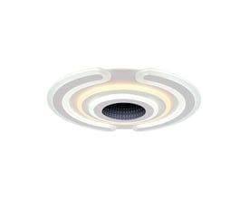 V-TAC 95W LED smart loftlampe, 52x5cm, med 3-i-1 dæmpbar funktion og fjernbetjening.