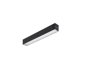 Philips Keyline linjearmatur i grå aluminium, 1200 mm langt, med 4000 lm og 4000 K. Armaturet er Interact Ready.
