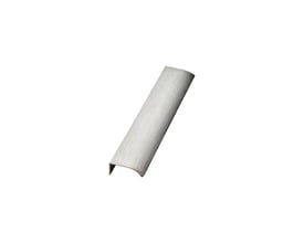 Dansani Ruler-greb i alu med inox-look, 200 mm, vist skråt med den slanke kantprofil tydeligt.