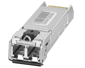 Siemens SCALANCE X SFP991-1LD modul med 1x 100 Mbit/s LC-port, optisk single-mode, rækkevidde op til 26 km.