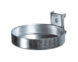 Galvaniseret GBP oliekanholdere til spraydåser og småting, med krog til perforerede paneler.