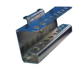 Maskinfabrikken Universal ophæng til spiralbor 2-8mm, i metal med dobbelte rækker af huller til opbevaring.