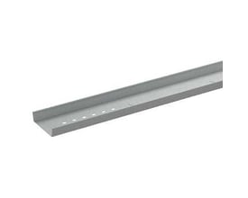 Schneider Electric Telerende 36/200 FZS el-forzinket kabelbakke i grå metal med perforeringer langs bunden.