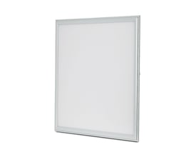 V-TAC LED panel 60x60 cm med hvid kant og en tynd profil, vist fra front på hvid baggrund.