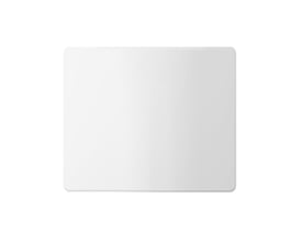 Heatmex WiFi varmepanel på 750 W, hvidt og slankt design med afrundede hjørner.
