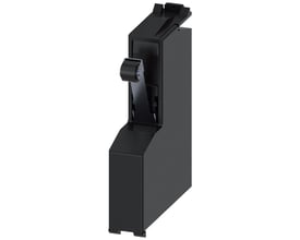 Siemens Signalafbryder 3VA9 Plug-in til MCCB, sort plast med synlig mekanisme til positionssignalering.