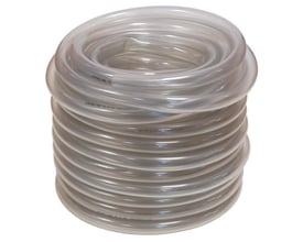 En sammenrullet kondensslange med en diameter på 10/14 mm og 25 meter længde.