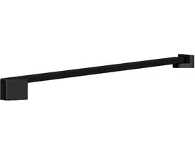 Stabiliseringsarm i matsort stål fra Dansani med 600 mm længde til brug med D-model brusevægge.