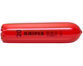 Knipex L-AUS tylle 20 x 100 mm, VDE-godkendt beskyttelseshylster med 20mm indvendig diameter.