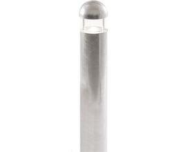 Philips Lighting CARLO pullertarmatur i galvaniseret stål med cylindrisk form, glasafskærmning og afrundet top.