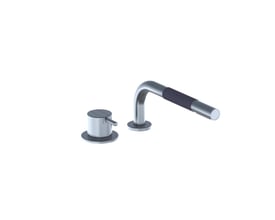 Vola 1-grebsblander, model 27 Spx, med et matsort håndtag og krom detaljer på en hvid baggrund.