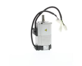 Omron G-serien/SmartStep 2 AC servomotor med bremse, 400W, 200VAC, 3000 o/min, 1,3 Nm, cylinder design.