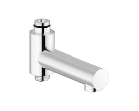 Damixa svingtud til termostat i forkromet finish med 1/2" tilslutning og et 117mm fremspring.