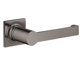 Grohe Allure New papirholder i poleret hard grafit med åben arm og firkantet vægplade.
