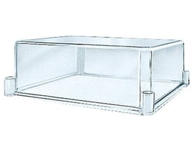 Schneider Electric transparent låg i polycarbonat til Thalassa PLS modulbokse med målene 540x720x95mm.