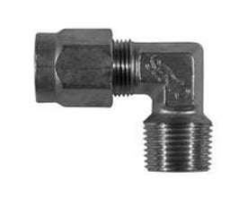 Messing vinkel union med udvendigt gevind 15x1/2" og PN 40 godkendelse, fremstillet i CW617N messing.