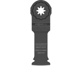 Ironside HCS-savklinge til multicutter med Starlock-optag og 32 mm bredde, set forfra med tandet skærekant.