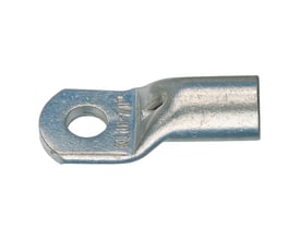 Rørkabelsko i fortinnet kobber med 120mm² nominelt tværsnit og 10mm boltdiameter.