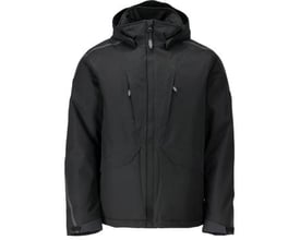 Mascot sort vinterjakke i størrelse 4XL med hætte, lynlås og mange praktiske lommer.