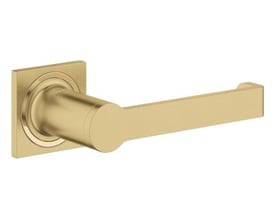 Grohe Allure New papirholder i børstet Cool Sunrise med en lige arm og firkantet vægplade.