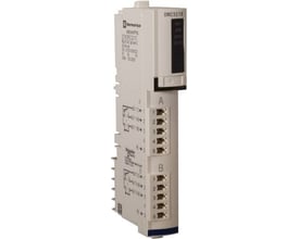 Schneider Electric Modicon STB KIT, et modulopbygget distribueret I/O-system med 2 solid state relæ udgange og tilslutningsklemmer. Mærket DRC3210.