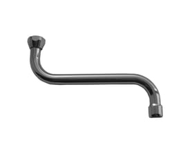Frese Universal S-tud i forkromet messing med 200 mm længde og 3/4" tilslutning, isoleret på hvid baggrund.