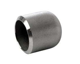 Rustfri ende-bund fitting af stål 304/304L, 14" SCH 40S med sømløs konstruktion, der passer til drikkevandsinstallationer.