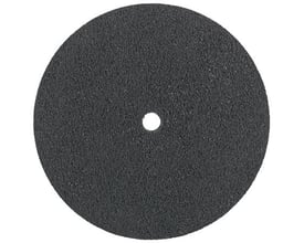 Tyrolit presset kompaktskive i mørkegråt vlies med centralt hul, 152 x 6 x 12,7 mm, 2 C fine.