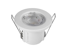 V-TAC VT-820 spotlight med Samsung chip, 5W, 4000K og hvid finish, isoleret på hvid baggrund.