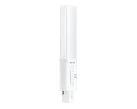 Philips CorePro All-in LED PL-S rør med G23-sokkel og skyder til valg mellem tre farvetemperaturer.