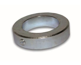 Cimco ring til aksel med en diameter på 51mm. Ringen er fremstillet af metal og har en indvendig skrue til fastgørelse.